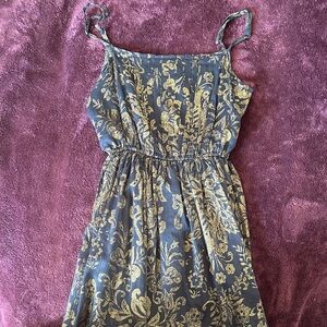 Abercrombie & Fitch Black and Gold Dress